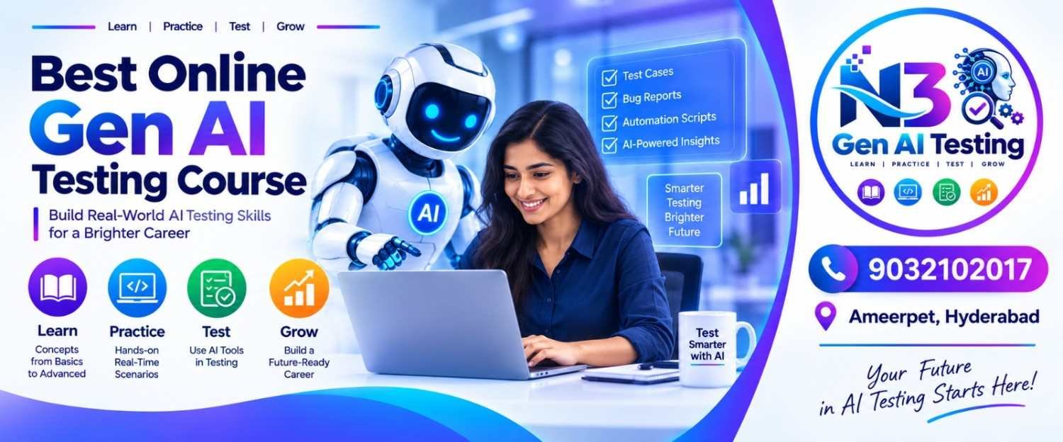 Best Online Gen Ai Testing Course