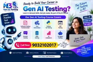 Gen AI testing workflow diagram